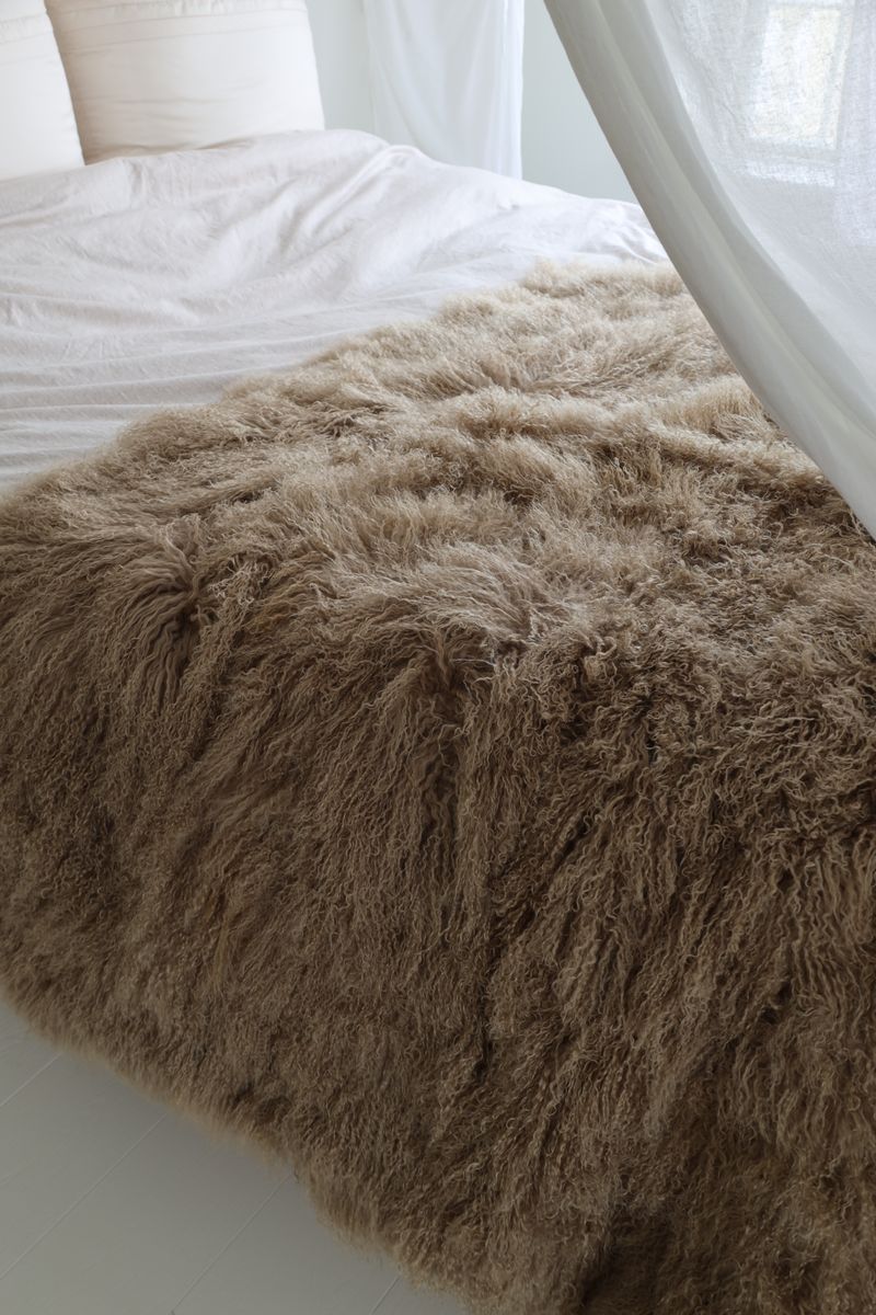 Lambskin teppe | Tibet | 140x180 cm