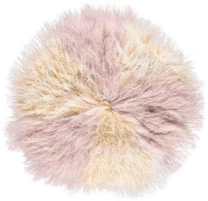 Lammeskinnspute | Krøllete | Tibet | Ø45 cm, Ø62 cm &amp; Ø38 cm