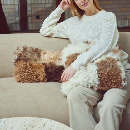 Lammeskinnspute | Toscana | Dobbeltsidig