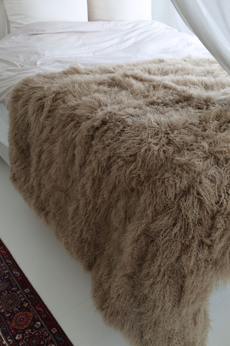 Lambskin teppe | Tibet | 140x180 cm