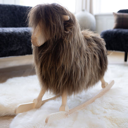 Manray Povl Kjer Design | Gotland lammeskinn | Stor L85xB25xH60 cm