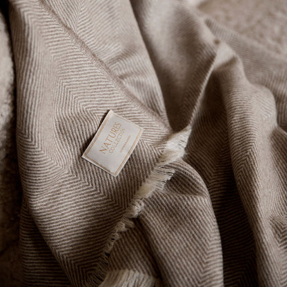 Sidsley ullpledd | 100 % baby alpakka ull