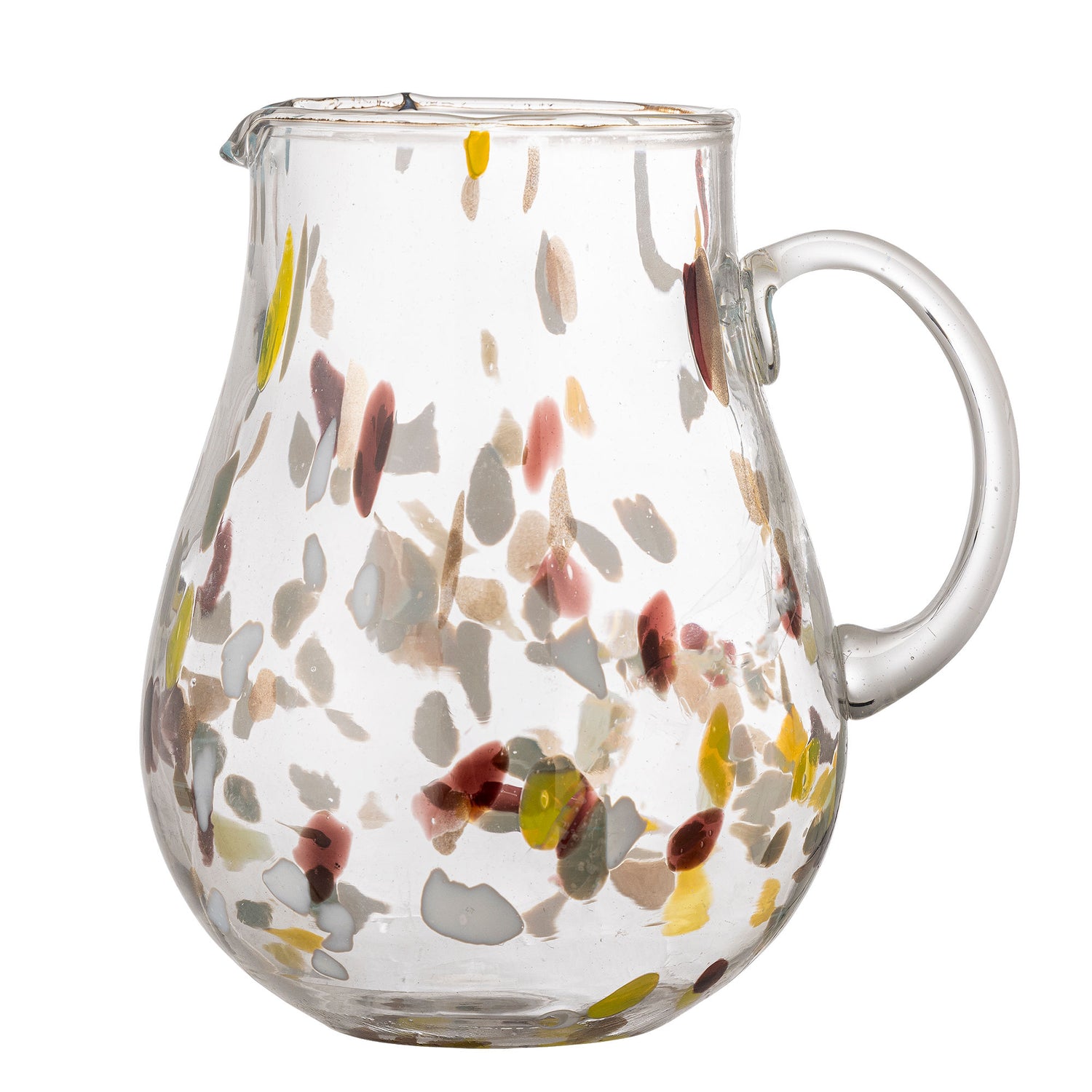 Kreativ samling Kenji Kande, gult, resirkulert glass