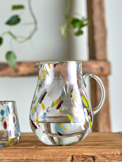 Kreativ samling Kenji Kande, gult, resirkulert glass