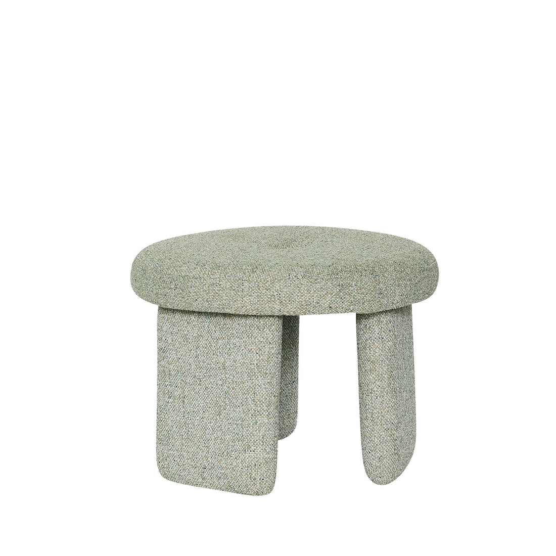 Hübsch Rocco puff Lysegrønn