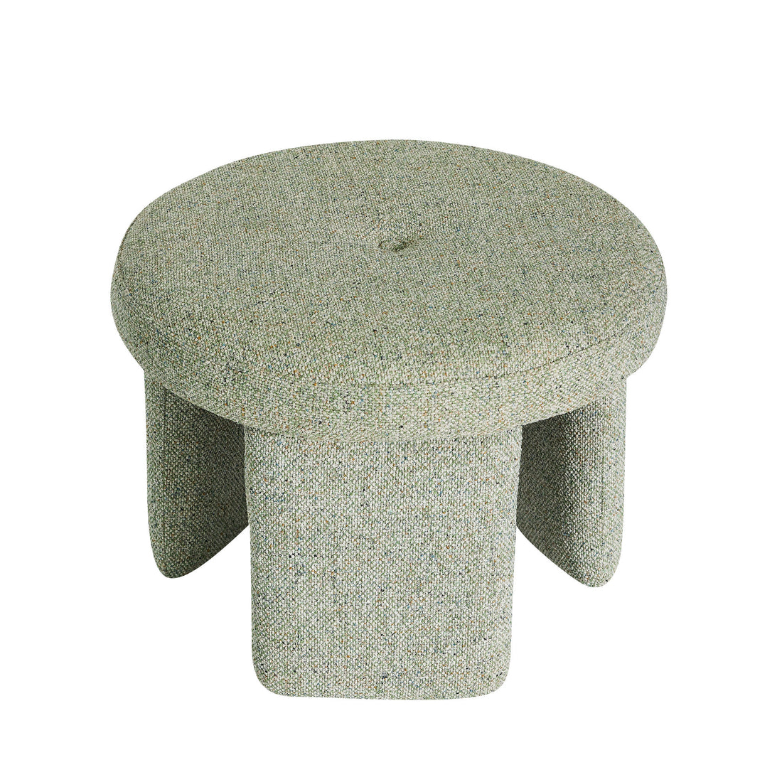 Hübsch Rocco puff Lysegrønn