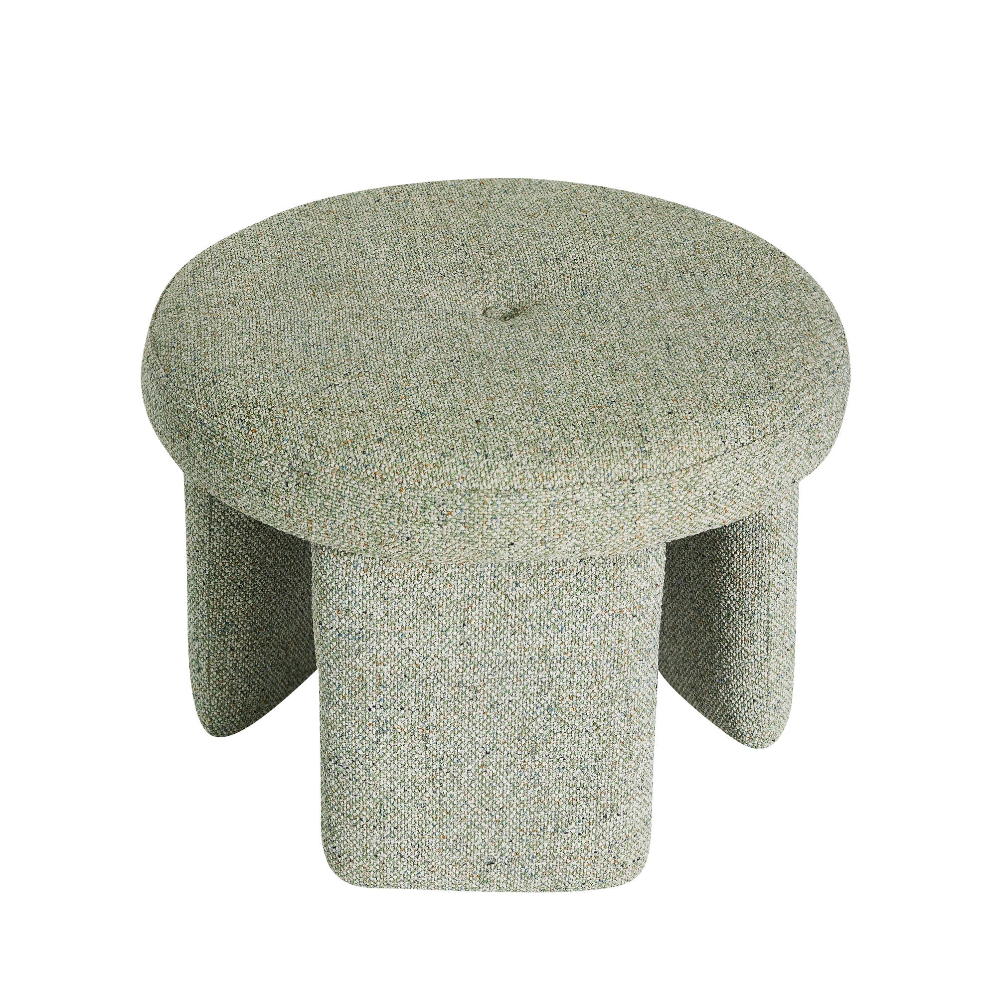 Hübsch Rocco puff Lysegrønn