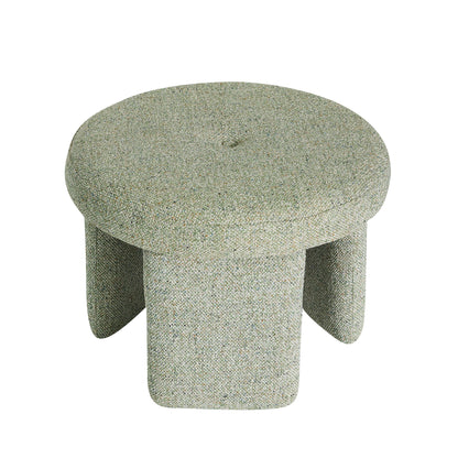 Hübsch Rocco puff Lysegrønn