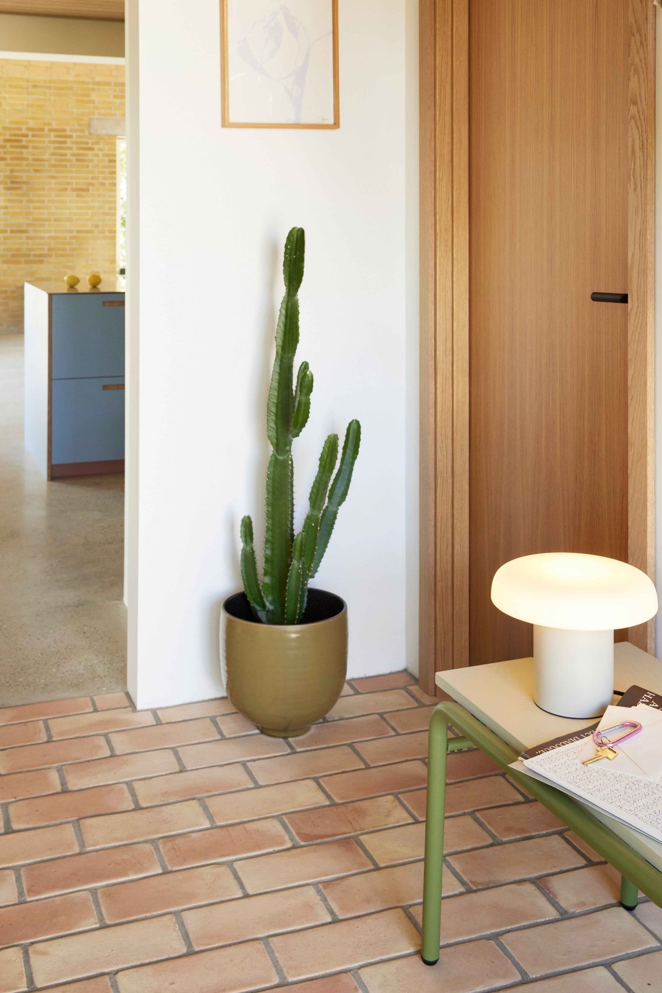 Hübsch Yuka Potte Green (sett med 2)