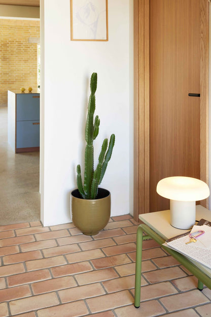 Hübsch Yuka Potte Green (sett med 2)