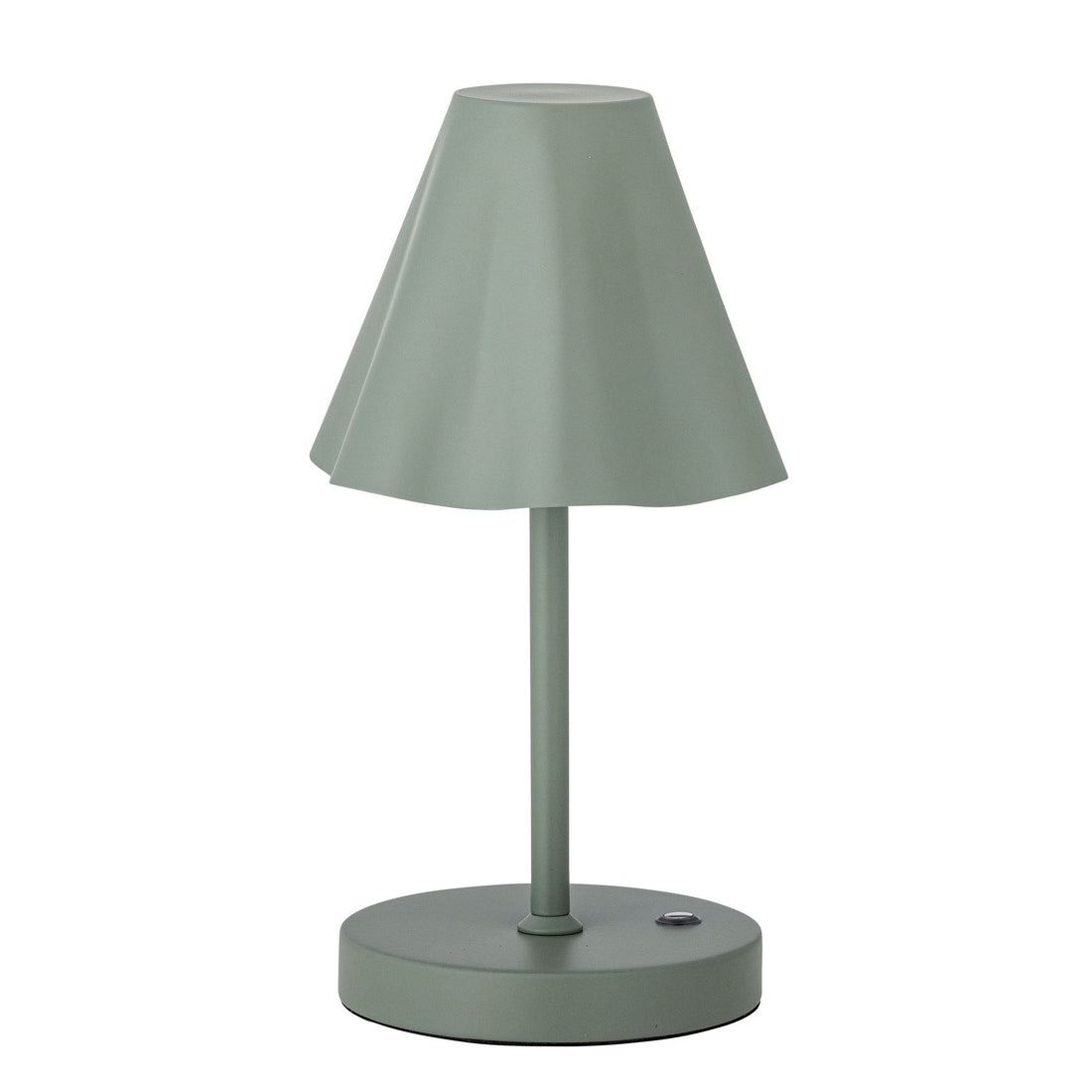 Bloomingville Lianna bærbar lampe, oppladbar, grønn, metall