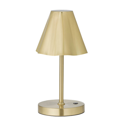 Bloomingville Lianna bærbar lampe, oppladbar, messing, metall