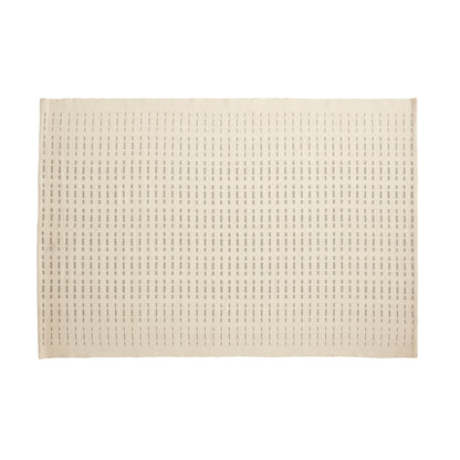 Hübsch pin teppe beige/grått