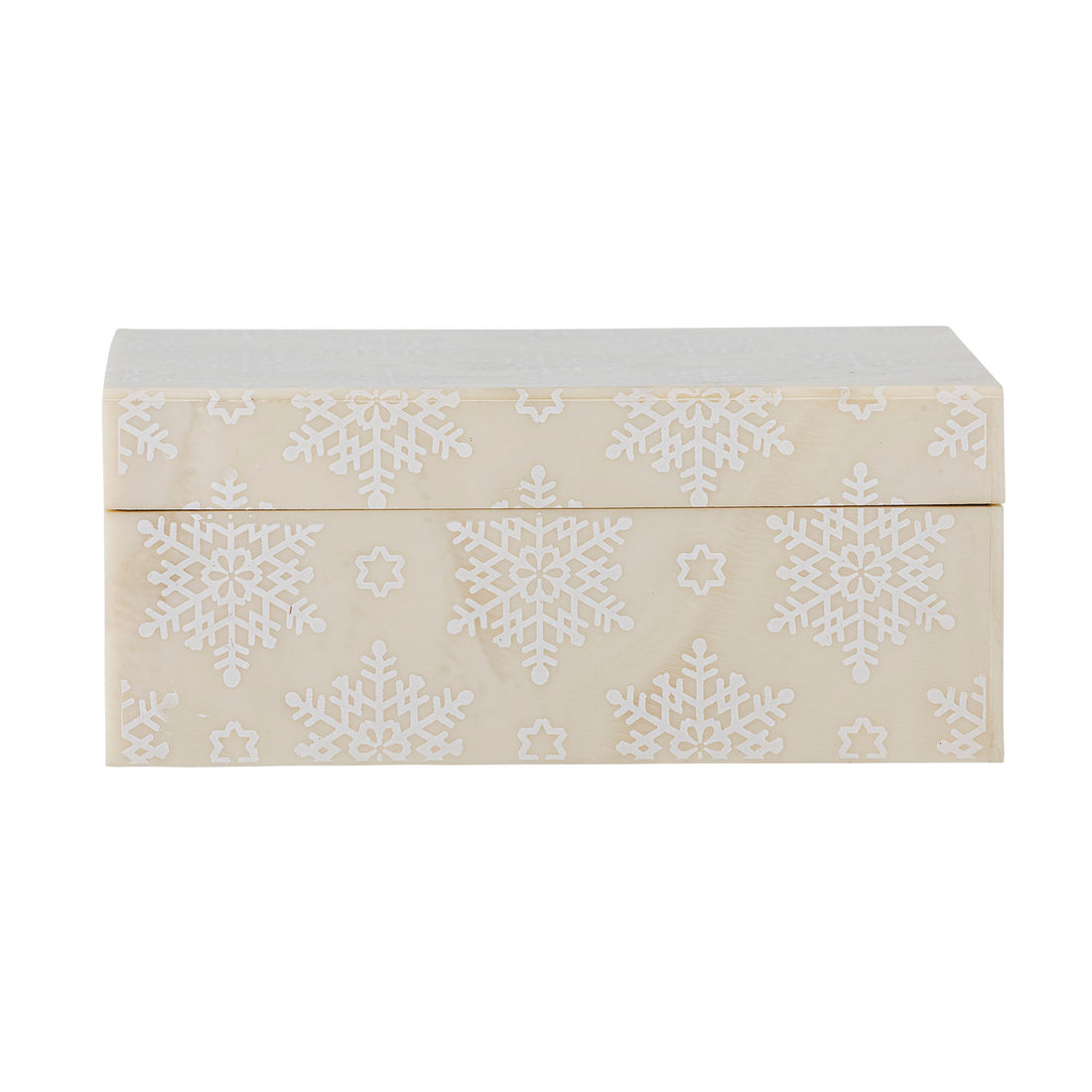 Bloomingville Cheri Box m/lokk, natur, harpiks