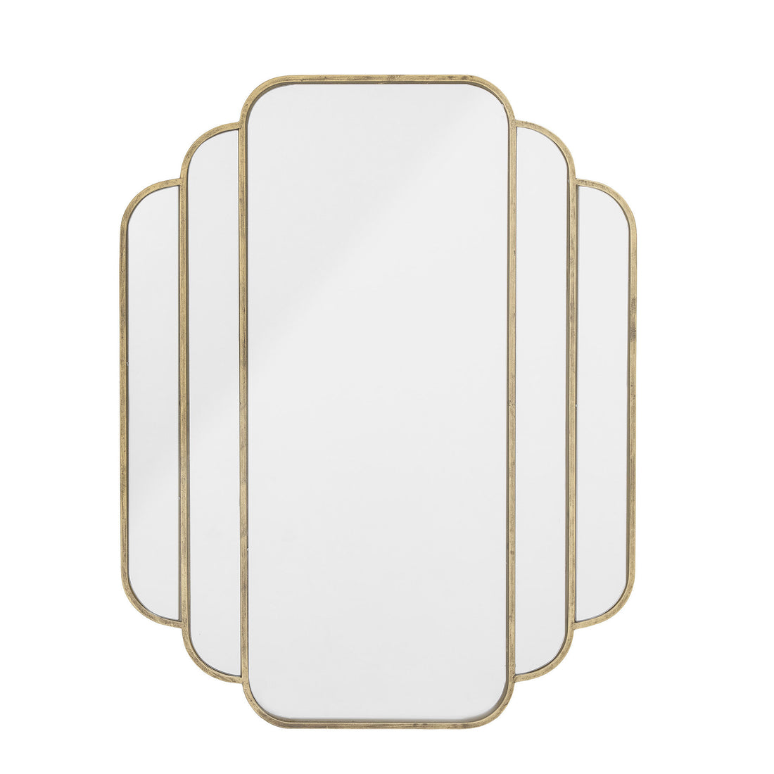 Creative Collection Mas Wall Mirror, messing, metall