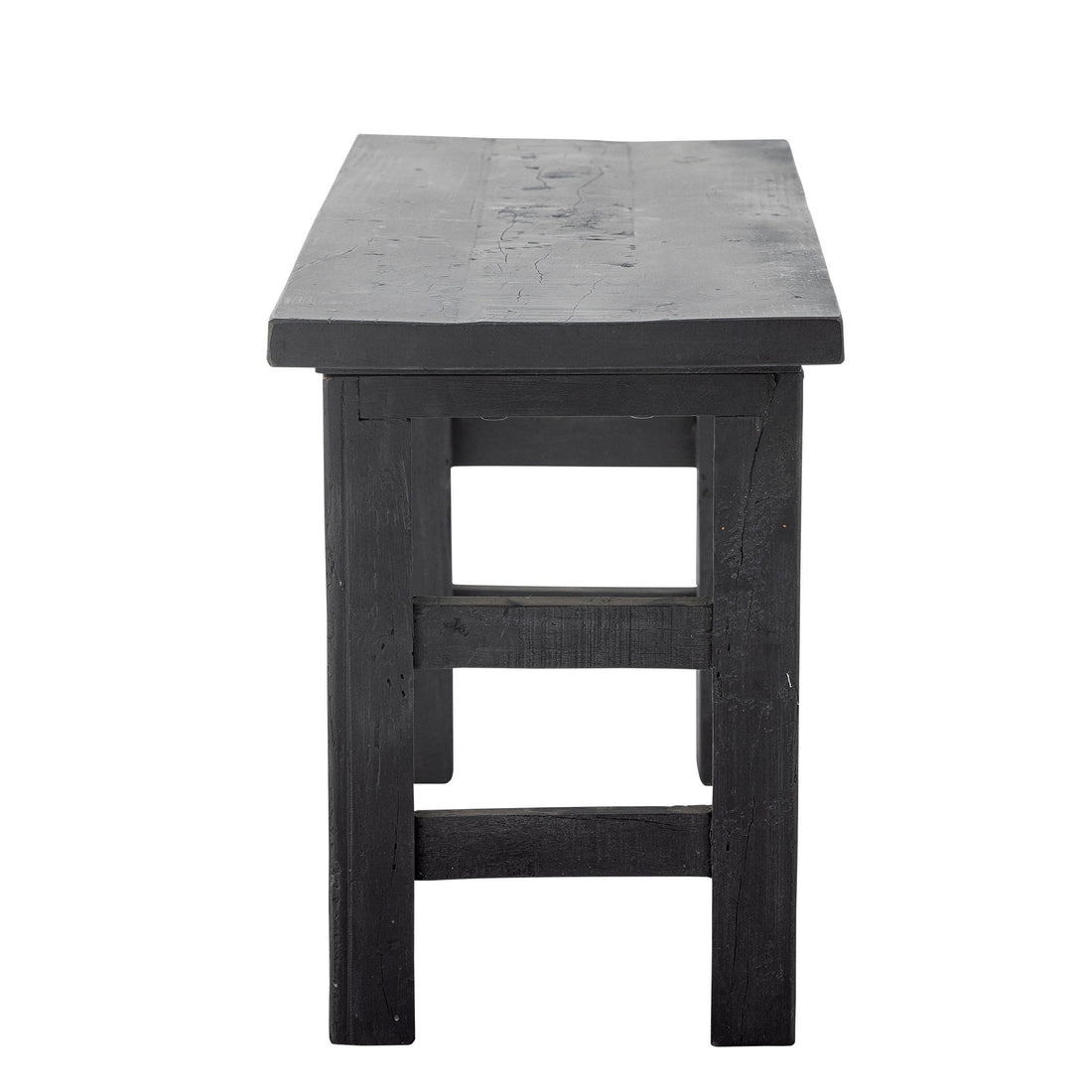 Bloomingville Riber Bench, svart, resirkulert tre