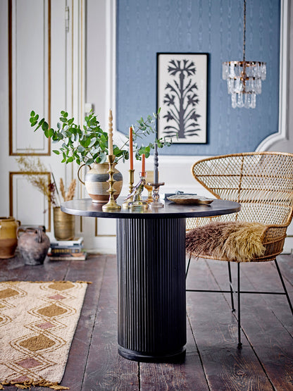 Bloomingville Porto spisebord, svart, FSC 100%® mango