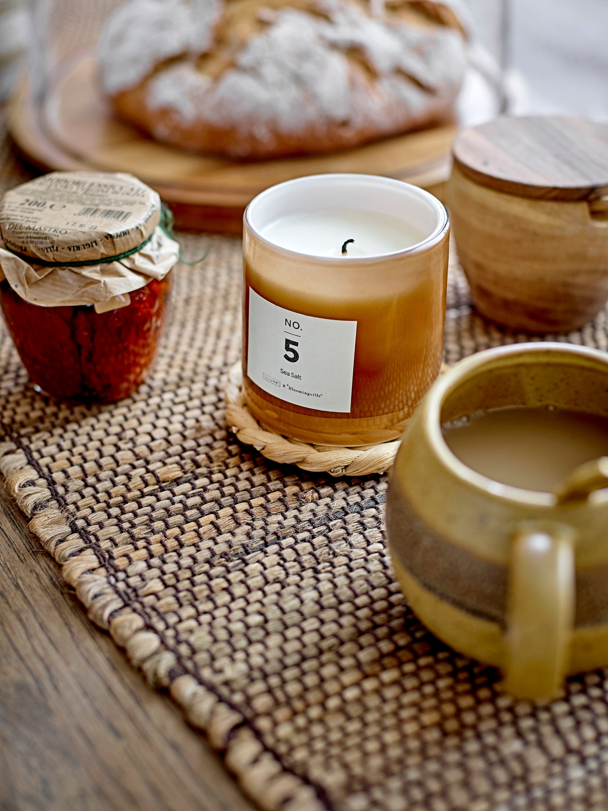 Solange Mugs, Nature, Stoneware