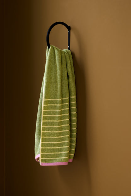 Påfør Håndklering Svart - 21x18cm