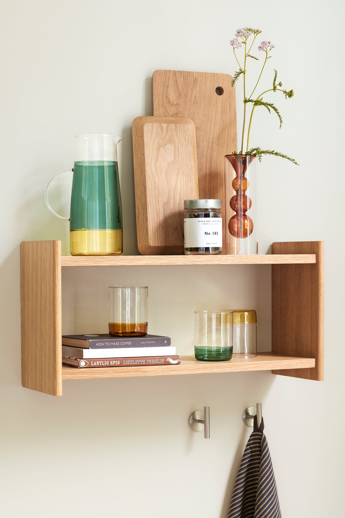 Mindre hylle Natur - 62x20xh30cm