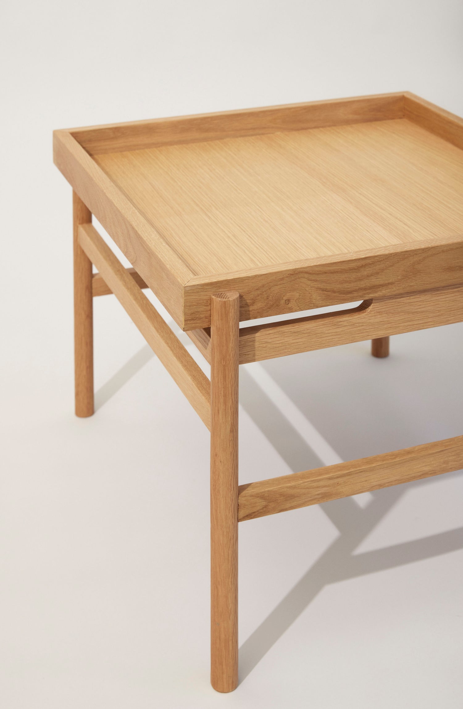 Cube salongbord natur - 60x63xh45cm