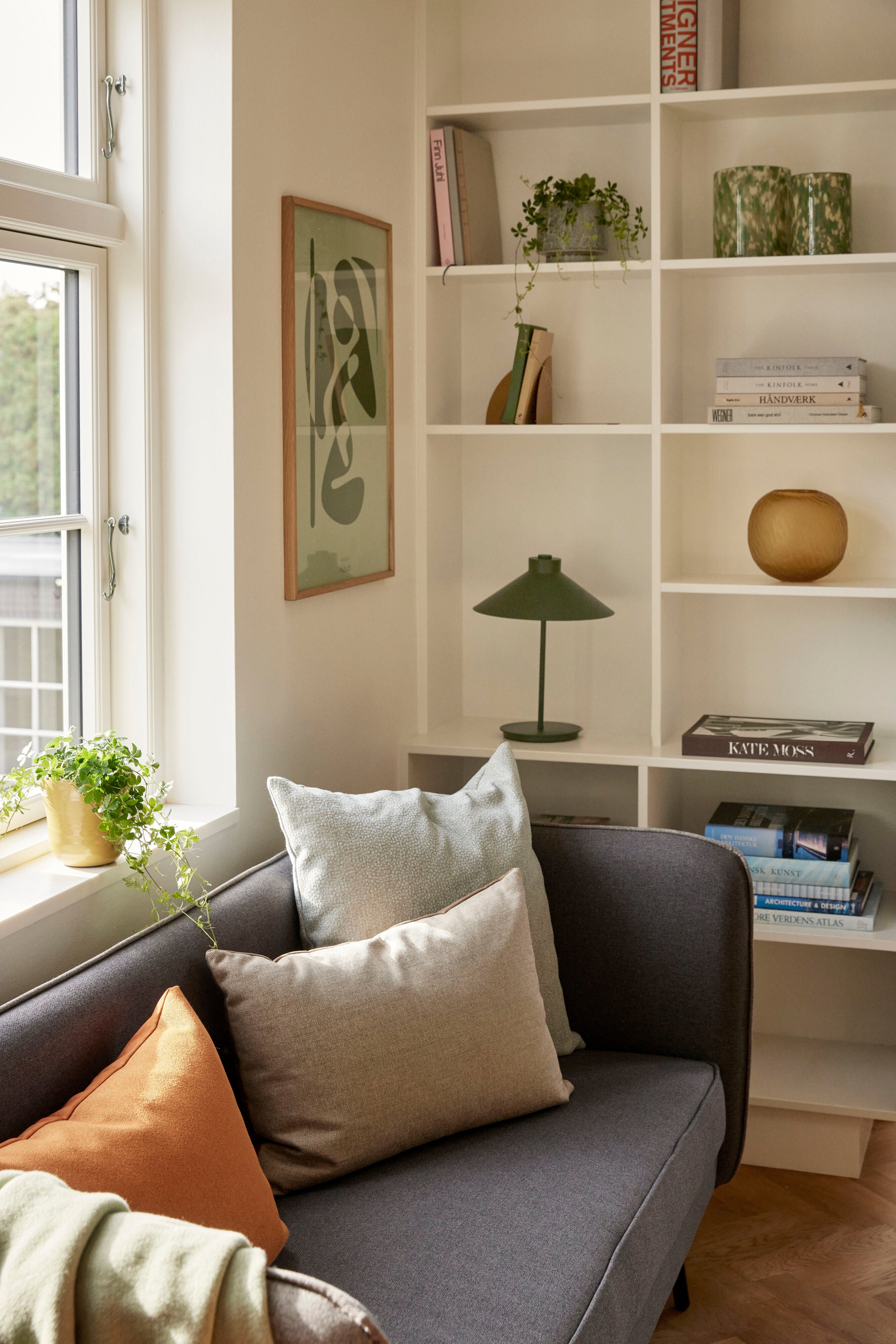 Luce Lysestake Grønn (sett med 2) - ø13xh18, ø16xh20cm