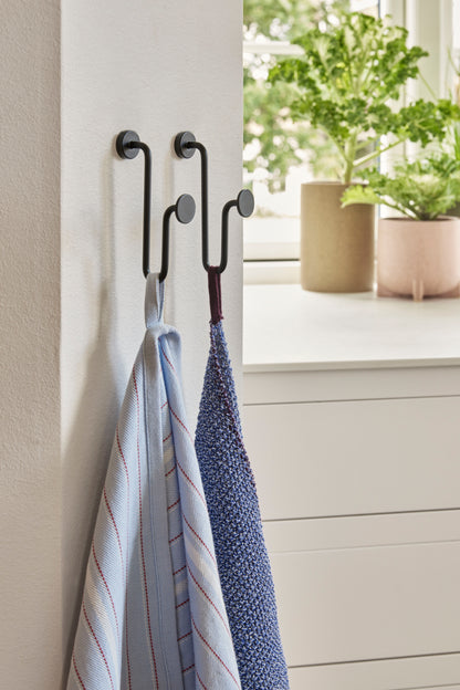 Svingkrok Svart - 7x2,5xh13cm