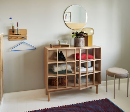 Halvmåne Veggspeil Rund Natur - ø50cm