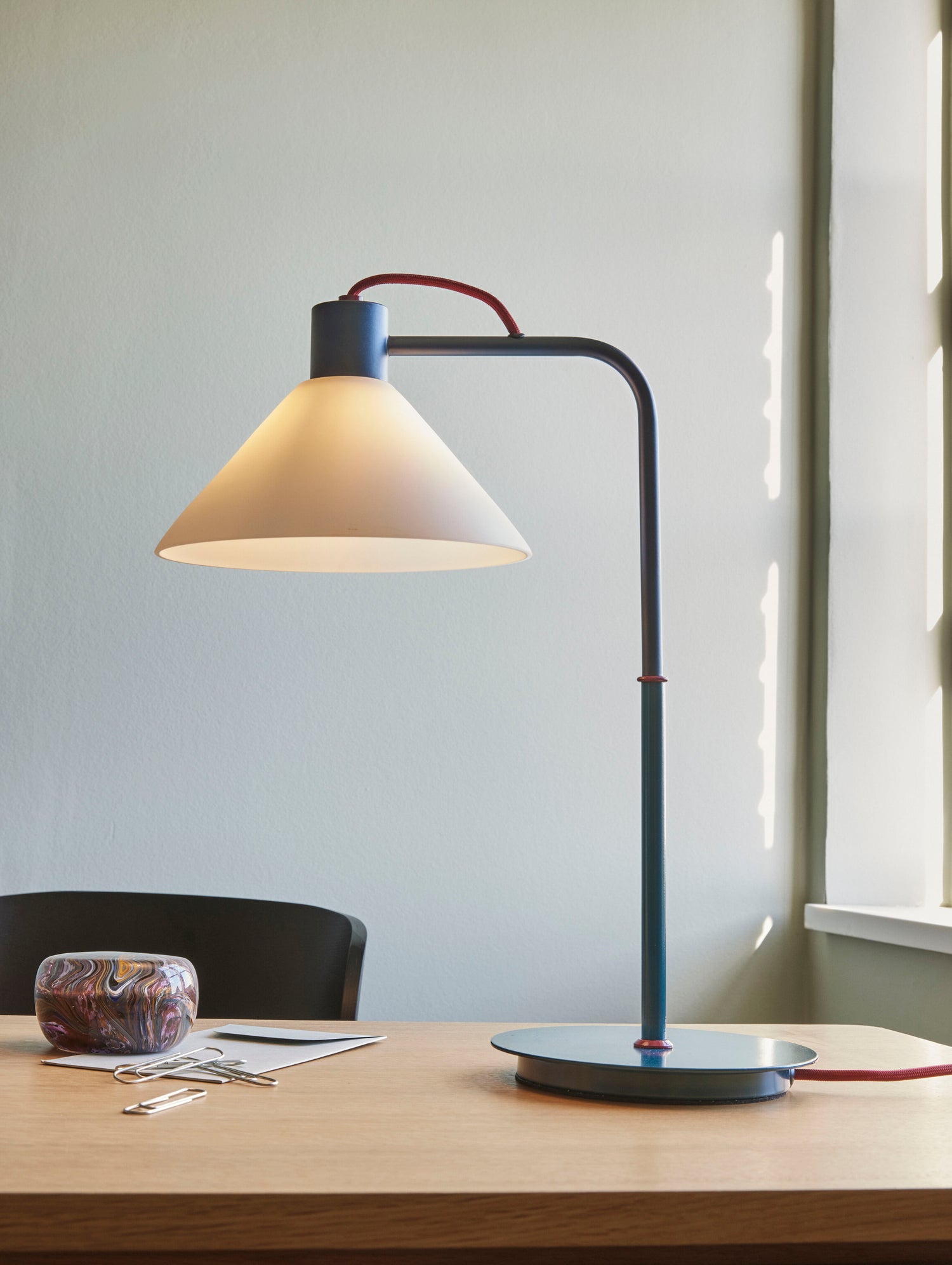 Hübsch spot bordlampe blå