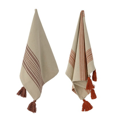 Dali -håndkle, grått, bomull