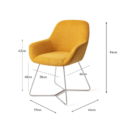 Kushi Dining Chair Sweet Corn