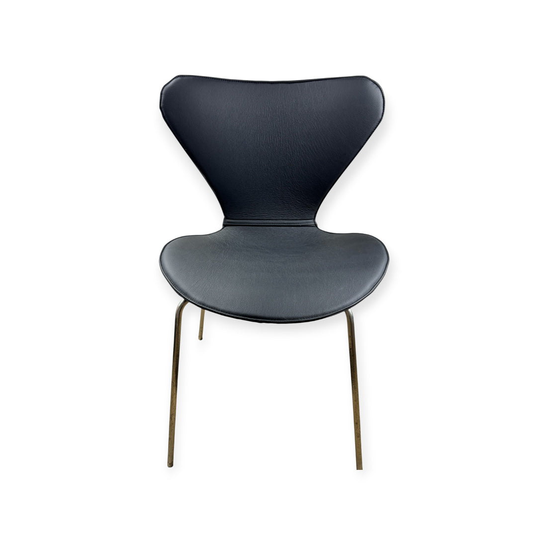 Fullt deksel til Arne Jacobsen 3107 stol i svart skinn