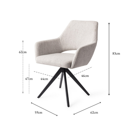 Yanai Dining Chair Pigeon