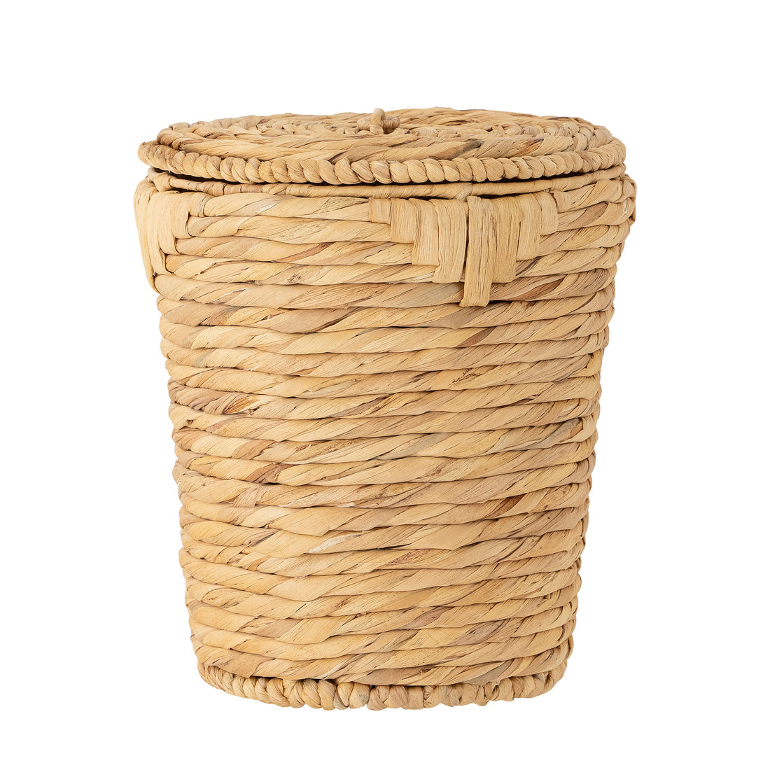 Peri Basket m/lokk, natur, vannhyacint