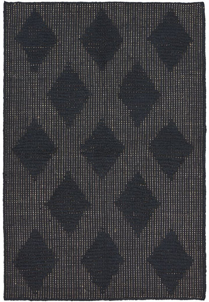 Huslege cubie teppe 85x130 cm, svart