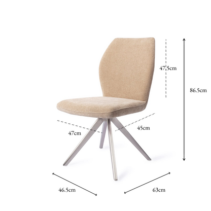 Ikata Dining Chair Funky Fudge