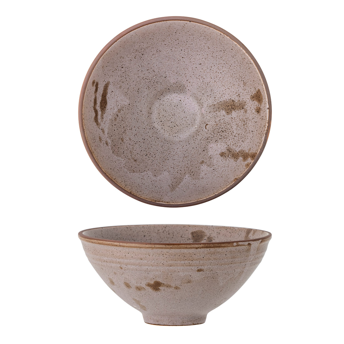 Arje Bowl, rosa, steingods