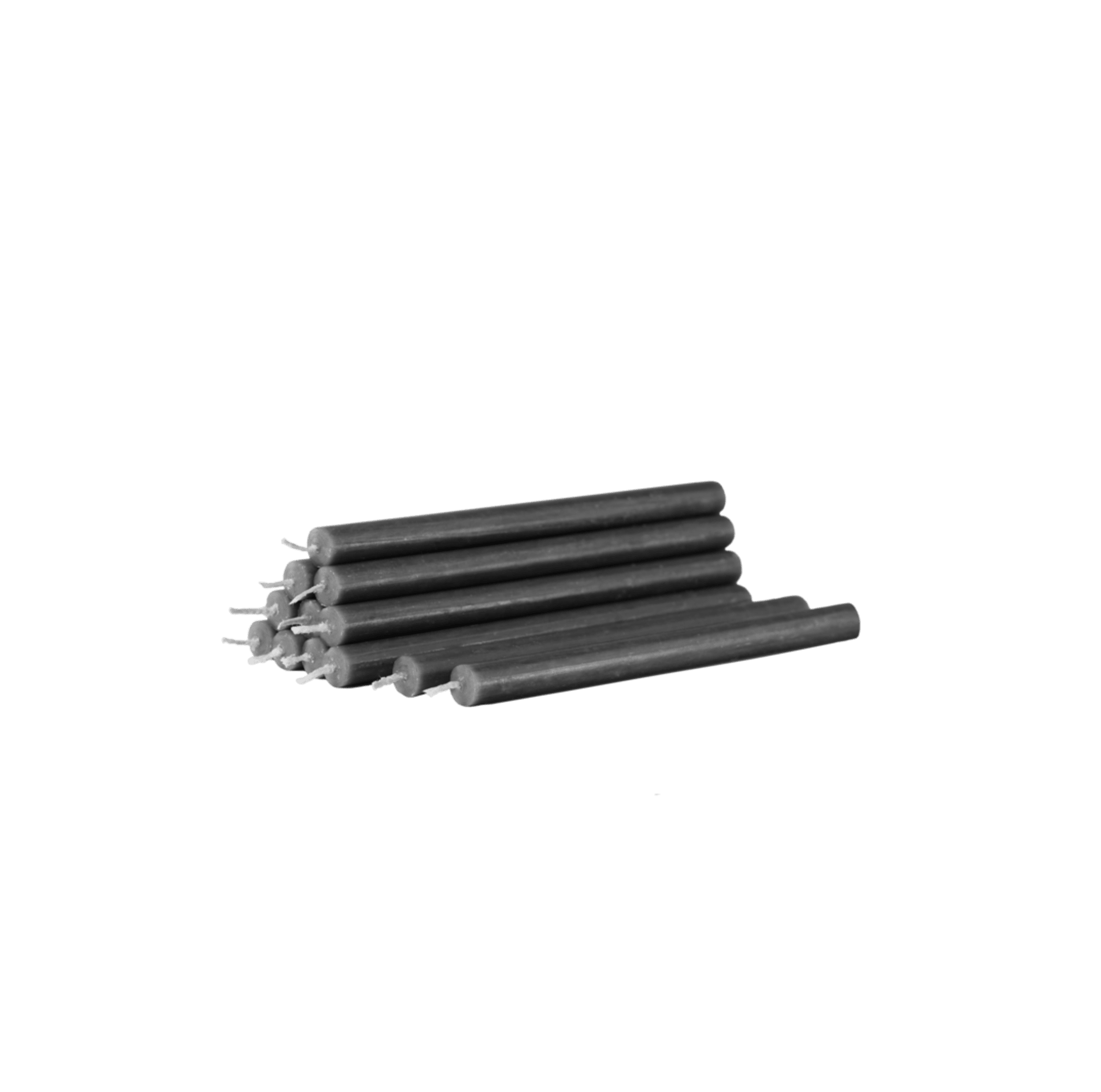 STOF Stearinlys - Antrasitt