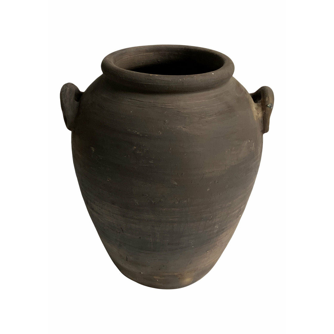 SJÆLSØ Nordic Handmade Clay Pot, Nature, H20 cm. - sett med 4
