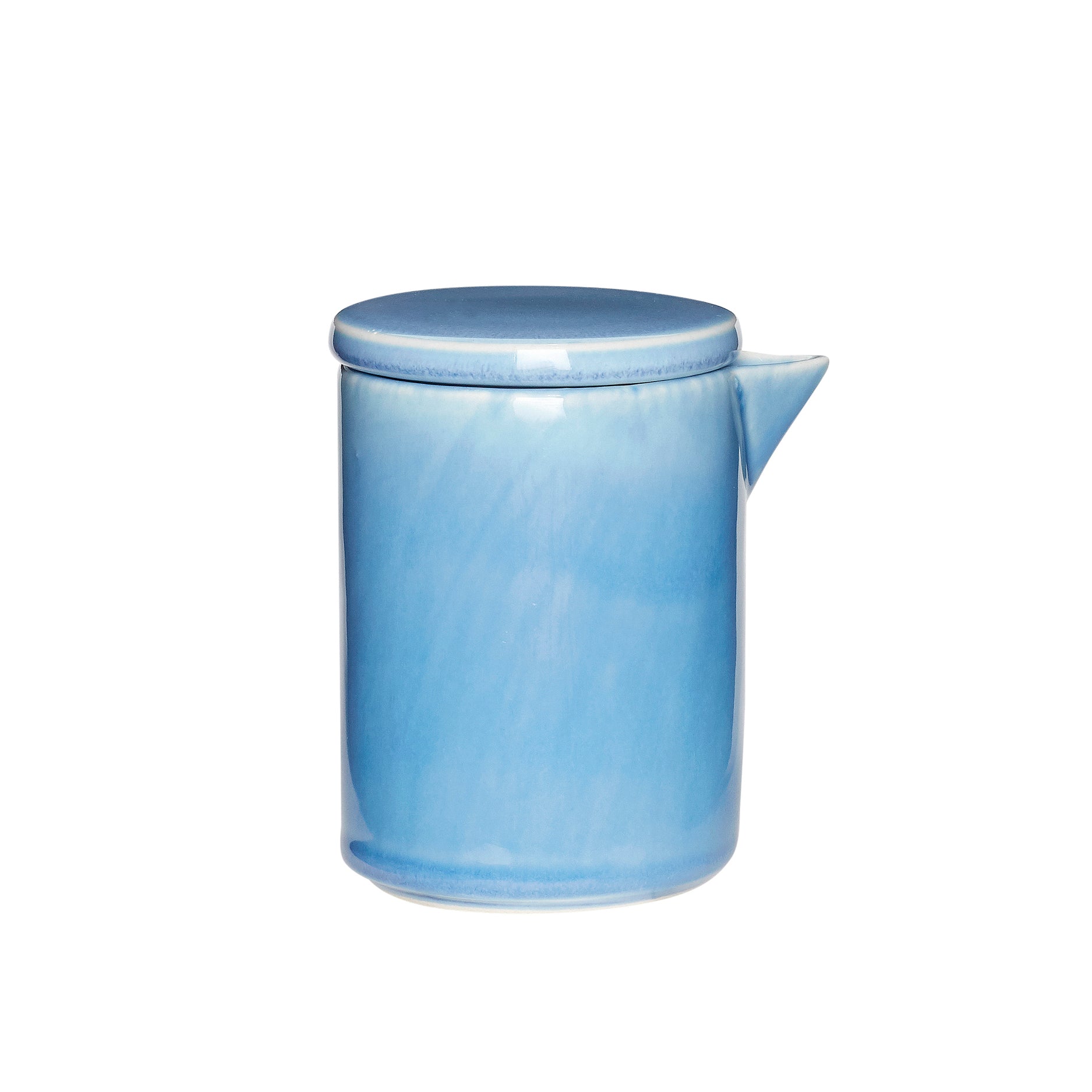 Huslege - Melkhøring, keramikk, Blue Ø9xh9cm