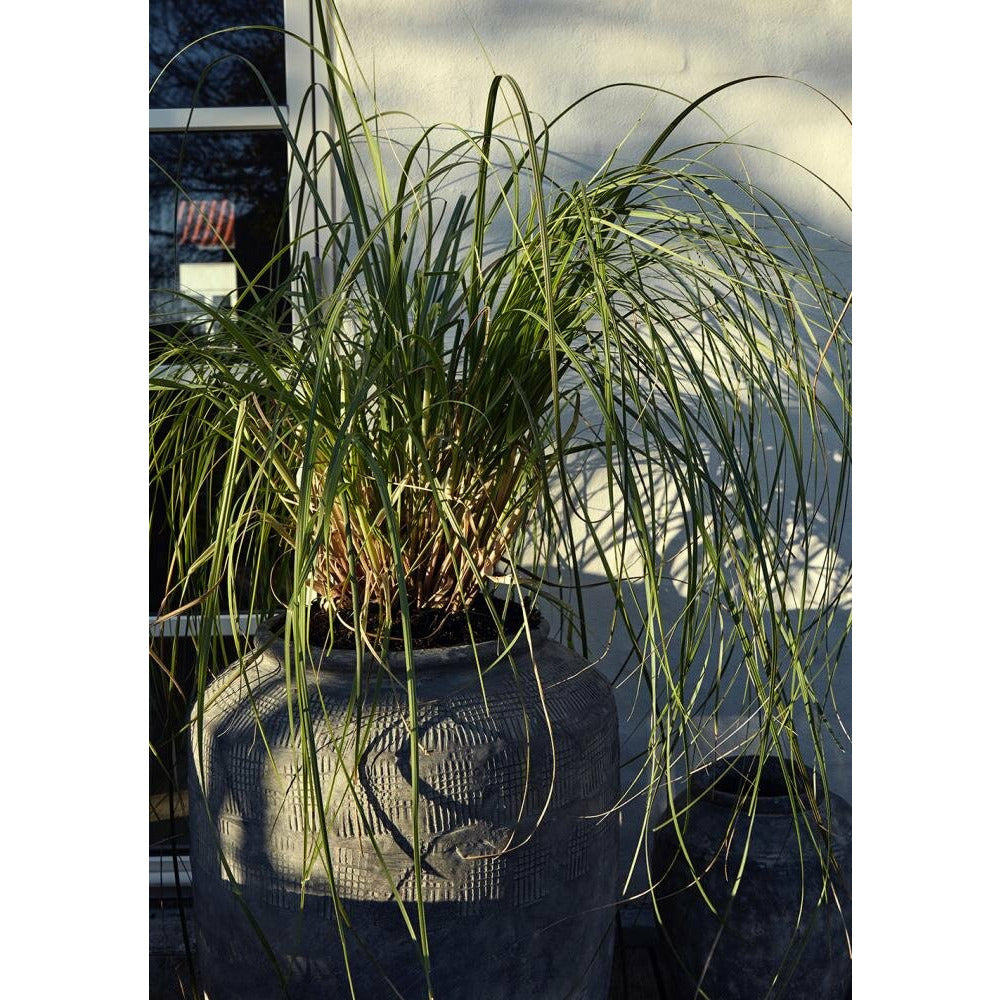 Nordal Cema Rustic Herb Pot - X -Large - H56 cm - Grå