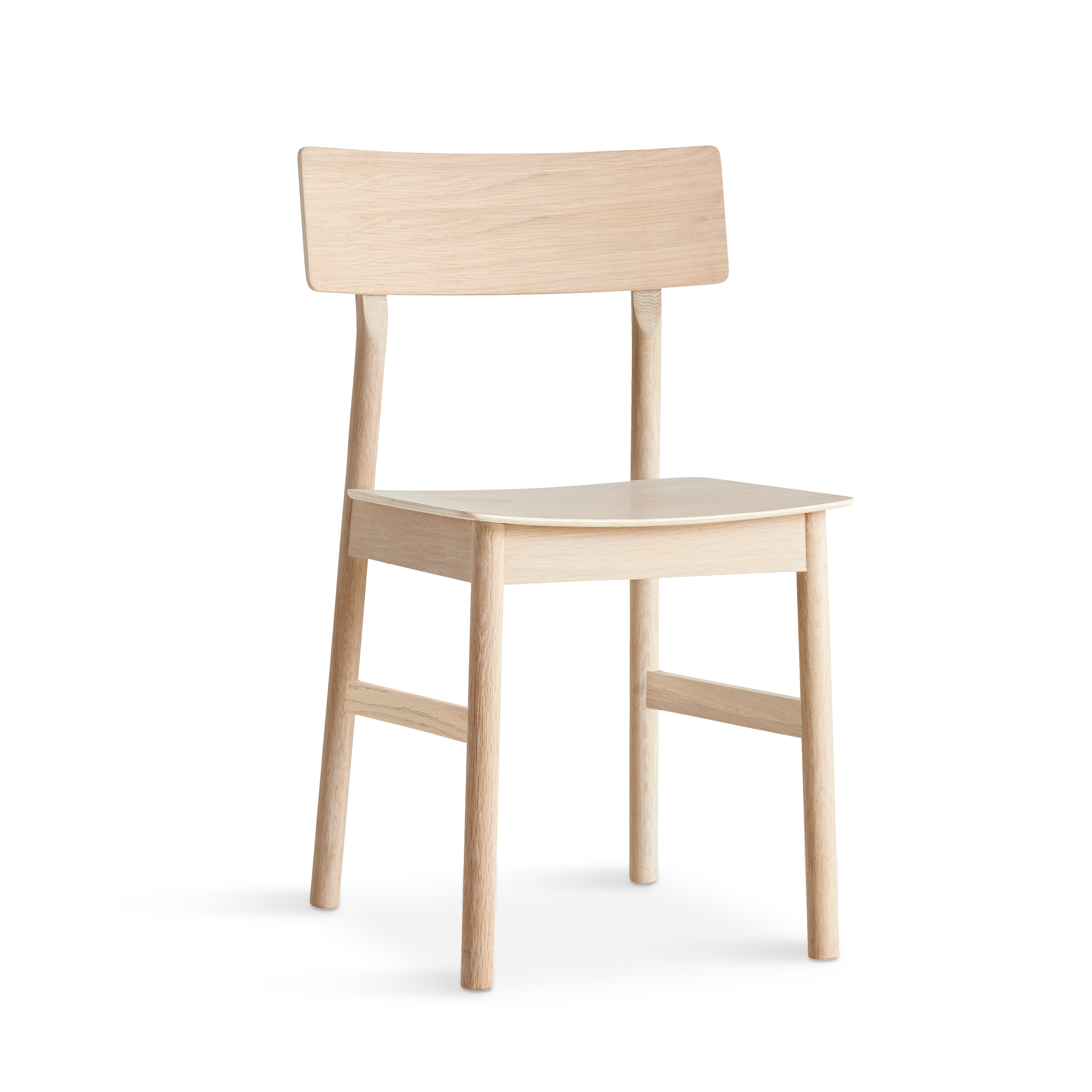 Woud - Pause Dining Chair 2.0 - Hvit pigmentert eik