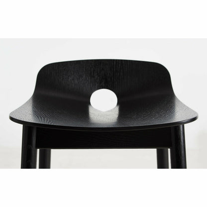 Woud - Mono Counter Chair - Svart