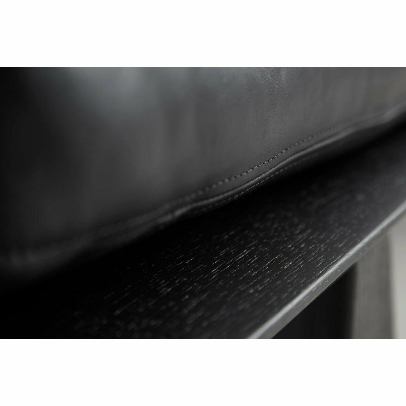 Woud - Nivå dagseng - svart/svart 190x76.50x41 cm