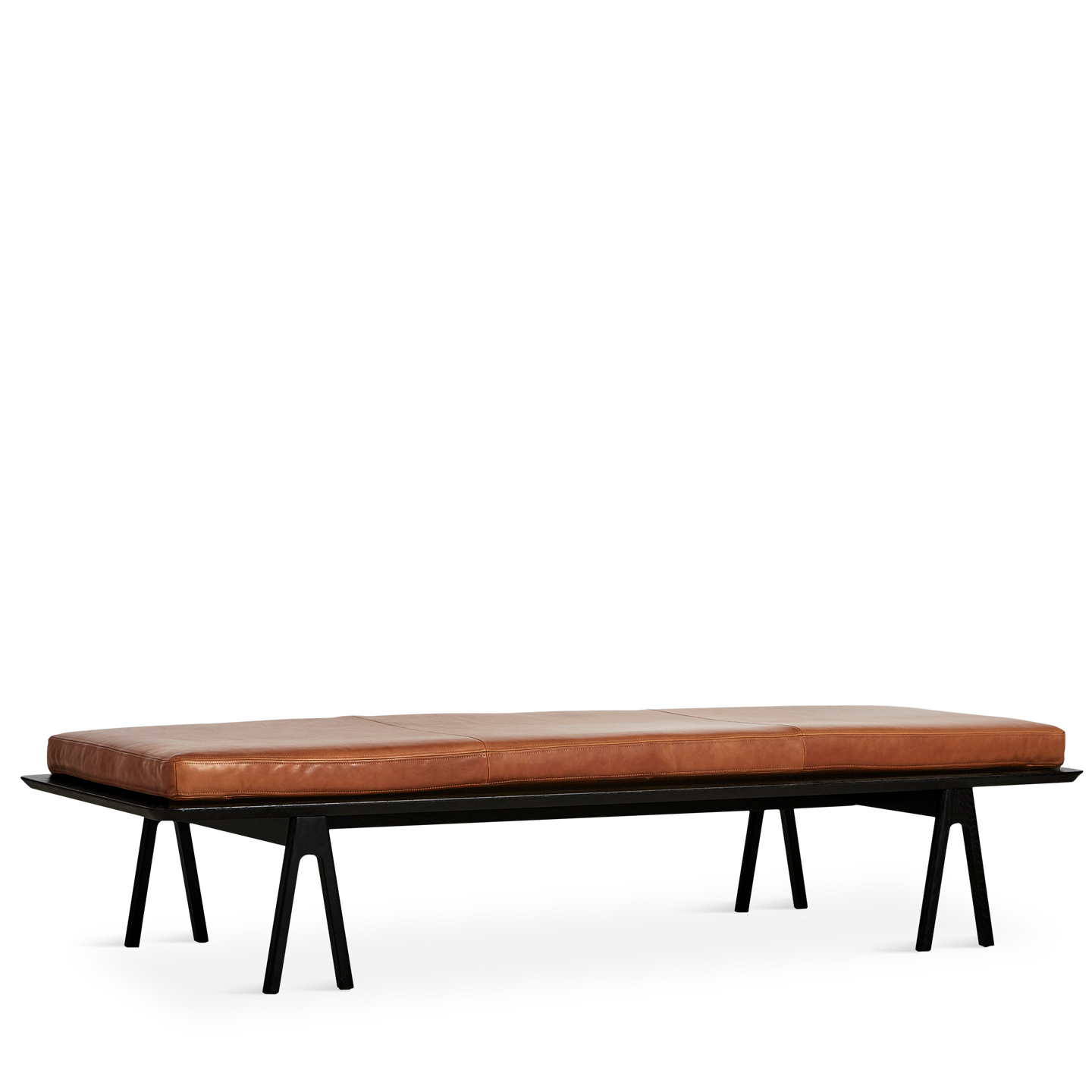 WOUD - Level daybed - Nougat/black 190x76,50x41 cm - WOUD - DesignGaragen.dk