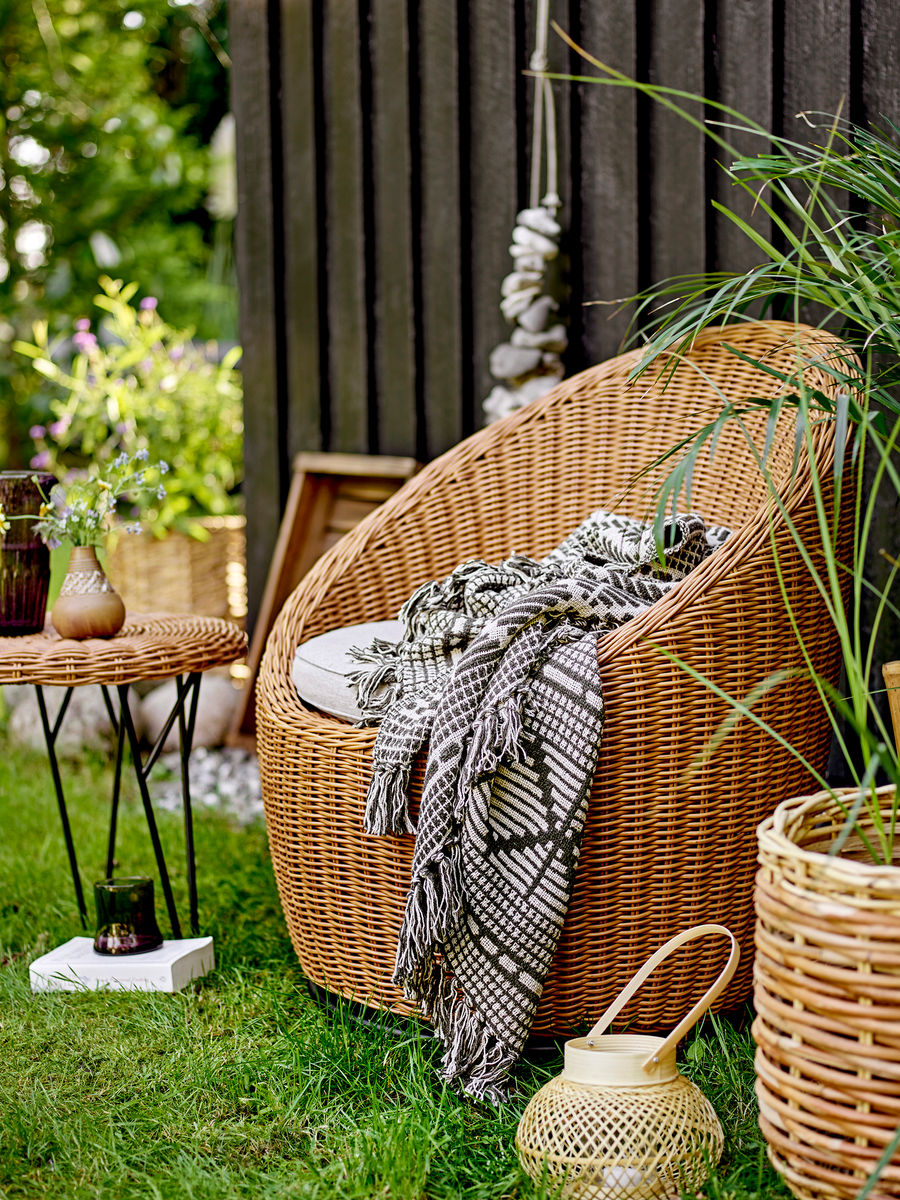 Bloomingville Roccas salongstol, Brown, Polyrattan