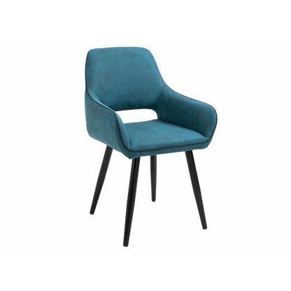 House of Sander Frida Dining Chair, Petroleum Blue