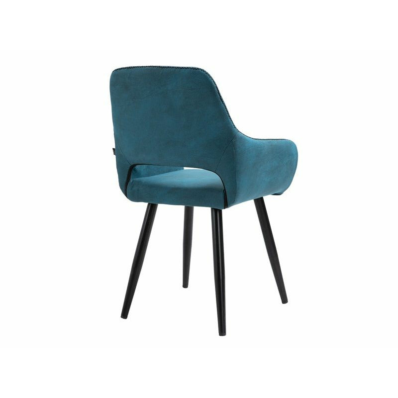 House of Sander Frida Dining Chair, Petroleum Blue