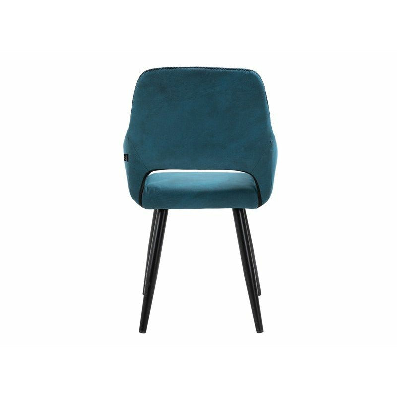 House of Sander Frida Dining Chair, Petroleum Blue