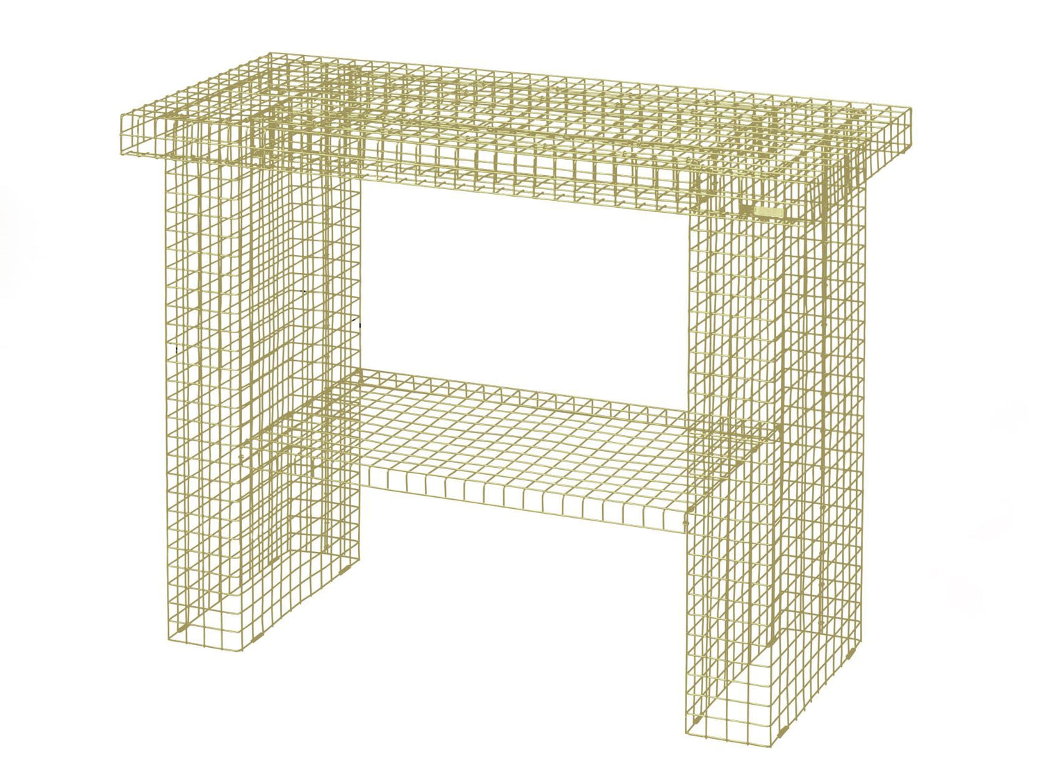 Kalager Design Console Table, Green Beige